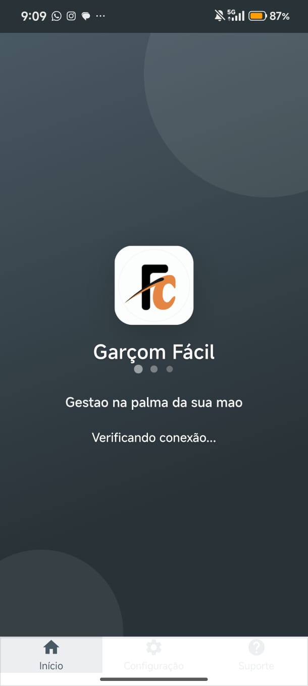 FC Garcom Facil - tela 1